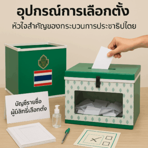อุปกรณ์การเลือกตั้งสำคัญไฉน!?
